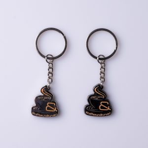 Kaffee & Kurven Schlüsselanhänger